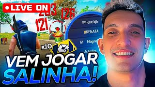 🔥 LIVE FF 🔥 FREE FIRE AO VIVO 🔥 4X4 + 6X6 COM INSCRITOS 🔥 SALA PERSONALIZADA 🔥 #126K