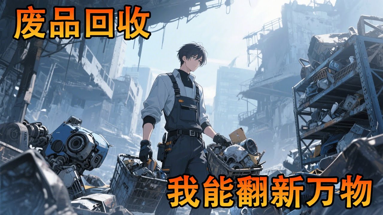 我只是一個收廢品的窮小子，卻讓無數製造業大佬膽寒，只因我擁有萬物翻新系統，小到手機電池，大到飛機航母，萬物皆可翻新#小说 #热血 #冒险 #動漫
