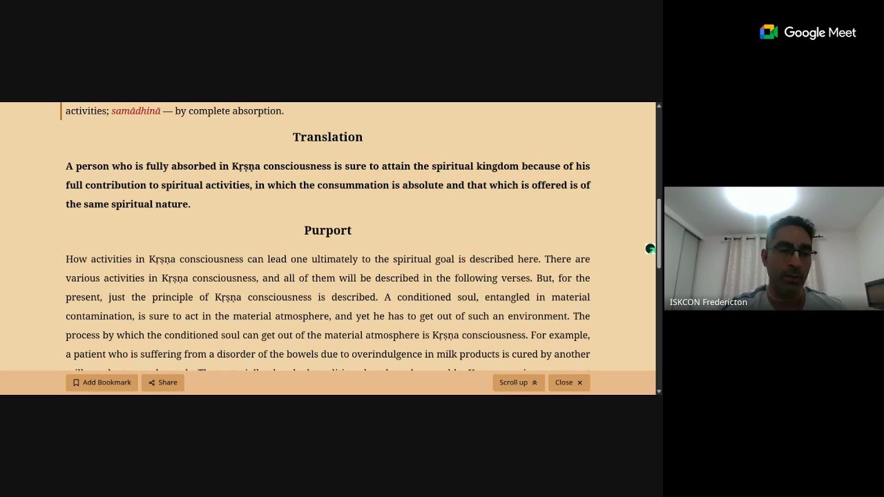 Weekly Bhagwad Gita Class Chapter 4 Verses 15-24