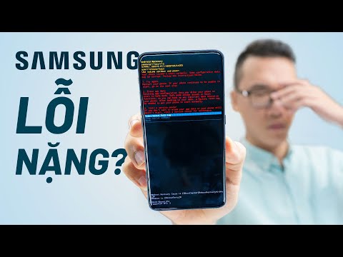 Điện thoại SAMSUNG bị lỗi: nguyên nhân & khắc phục
