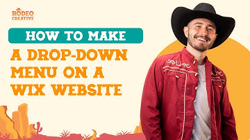 How to Make a Drop Down Menu on a Wix Website