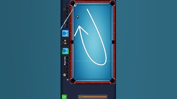 Knuckle + Curve shot in 8 ball pool 😯 #tutorial #8ballpool #shorts