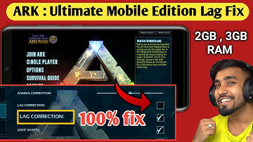 Ark Ultimate Mobile Edition lag fix | Ark Ultimate best graphic setting | Ark mobile stuck problem