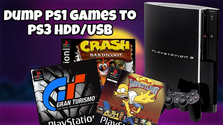 How To Backup/Dump PS1 Disc Based Games Onto Your Modded PS3 Using Multiman! (HEN&CFW)