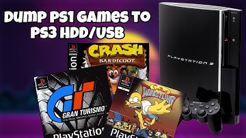 How To Backup/Dump PS1 Disc Based Games Onto Your Modded PS3 Using Multiman! (HEN&CFW)