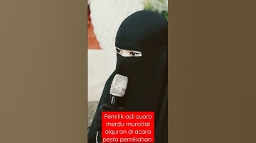 Thumbnail of pemilik asli suara merdu murottal alquran di acara pesta pernikahan