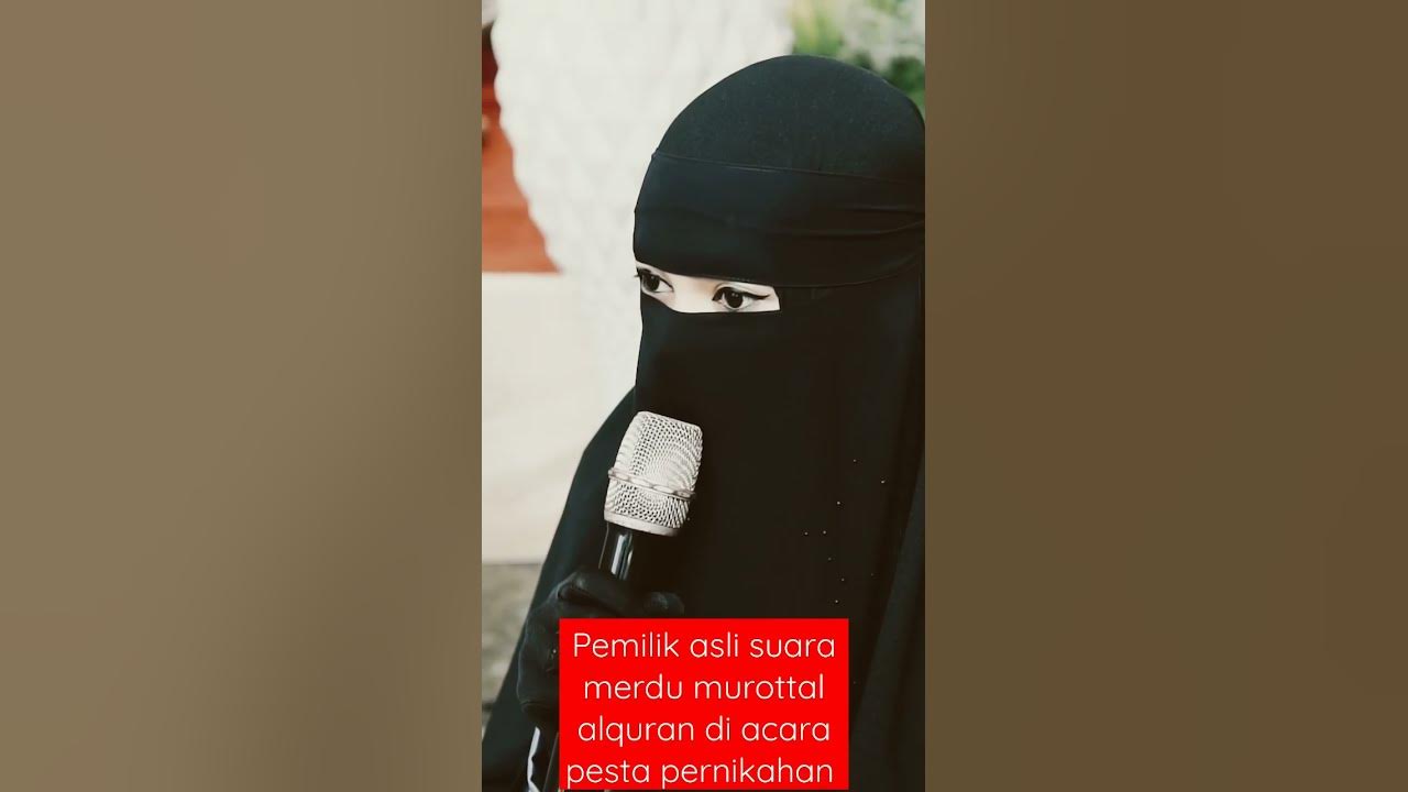 pemilik asli suara merdu murottal alquran di acara pesta pernikahan