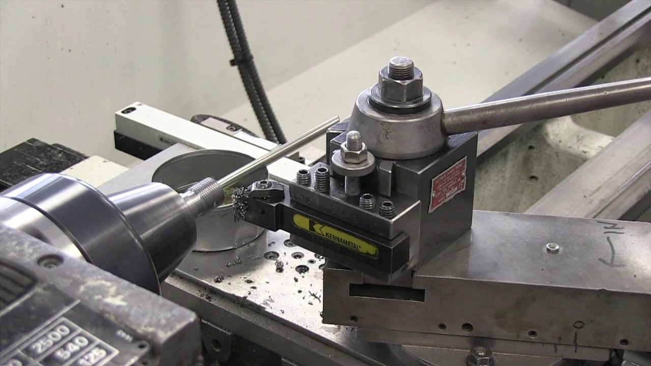 Nashua Community College Single Point Threading Part 2 - YouTube