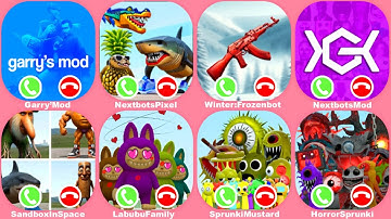 NEXTBOTS IN PLAYGROUND MOD 7.7.0,LABUBU,SANDBOX IN SPACE,GARRY