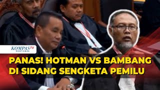 Panas! Hotman VS Bambang Widjojanto  Disebut Ngeyel, Dibalas Hotmen! Hakim MK sampai Ketawa