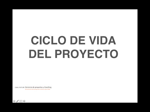 Video: ¿Cuáles son los pasos del ciclo de vida de la gestión de proyectos?