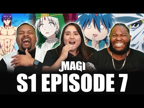 Sinbad??? Magi: The Labyrinth of Magic Episode 7 Reaction