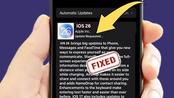 iOS Update Stuck on Update Requested | iOS 19/26 | Fixed |