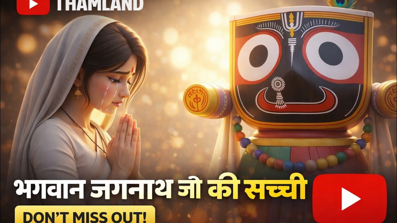 Bhagwan jagarnath ji ki ek mahila sachi bhakt ki kahani ⭕‼️⭕🙏