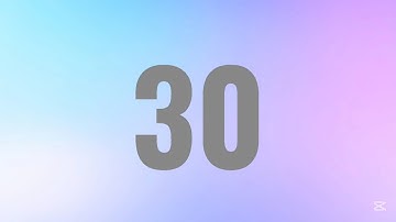 30 Second Timer 🌸 Countdown 30 to 1 Second