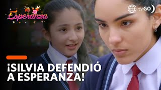 Silvia defends Esperanza from the girls who bother her! | Mi Esperanza | América Televisión