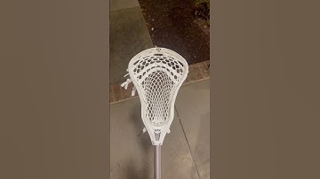 STX X20 Stringing: Mid-High Pocket #lacrosse