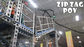 Zip Zag POV (4K 60FPS), Sky Zone (Danvers) Zipline Roller Coaster | Non-Copyright