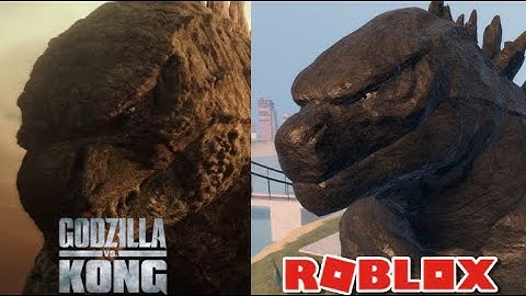 Godzilla 2021 Movie Vs Kaiju Universe References | Roblox Kaiju Universe