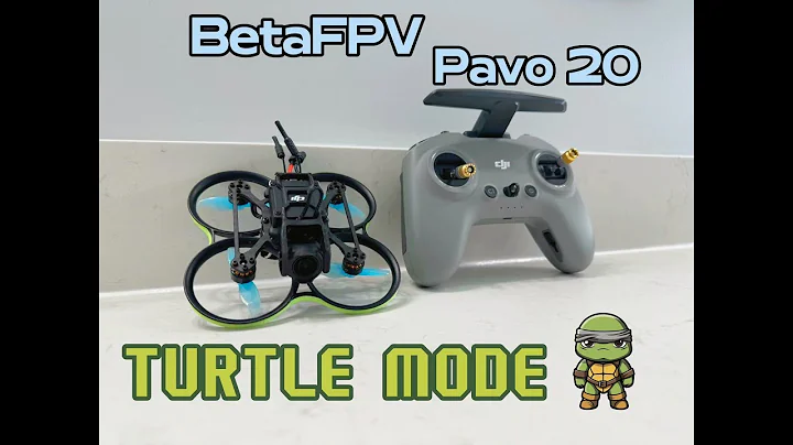 Turn On Turtle Mode Beta FPV Pavo 20! (Betaflight settings and test)