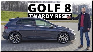 VW Golf 8 - twardy reset