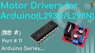 Motor Driver Complete Details |L298D |Part# 11| Arduino Series....