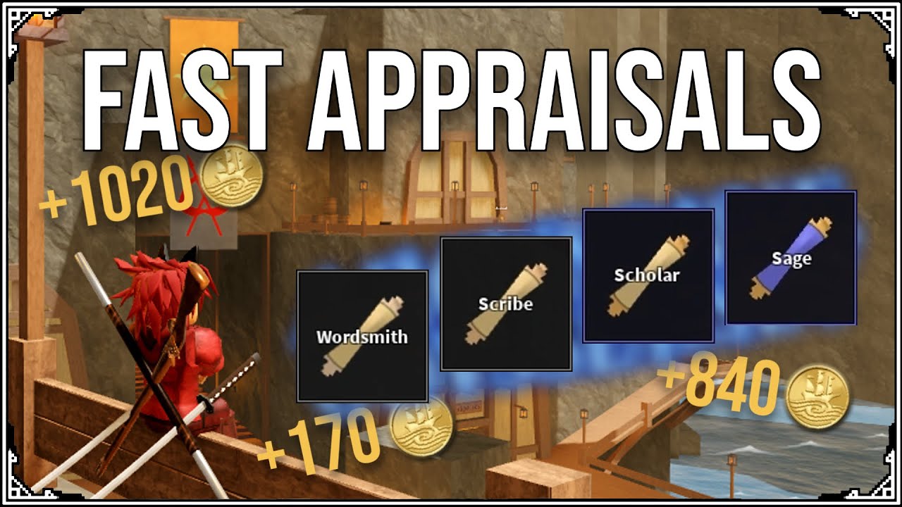 25,000 Appraisals FAST Guide | Roblox Arcane Odyssey - YouTube