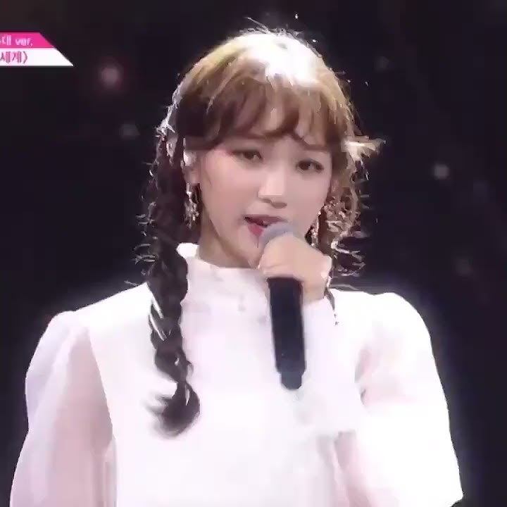 Chaewon and Yunjin sounded so good predebut! Lesserafim vocal line! (produce48)
