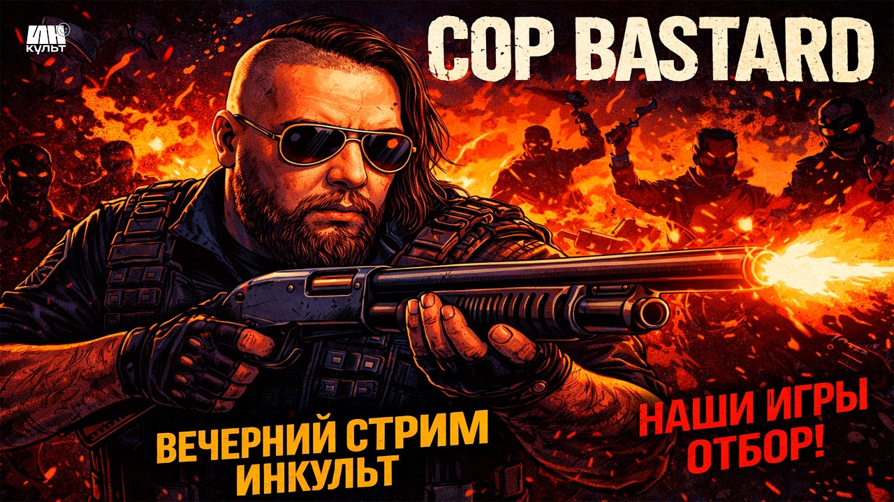 НАШЫ ИГРЫ: COP BASTARD — отбор демо с ИНКульт! 🔥 Тест, оценка и реакции