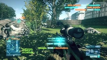 Battlefield Clip of The Day - Episode 4! (Battlefield 3 No Scope Across The Map!!!)