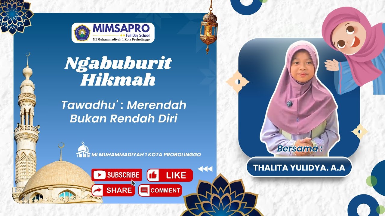 Tawadhu' : Merendah Bukan Rendah Diri