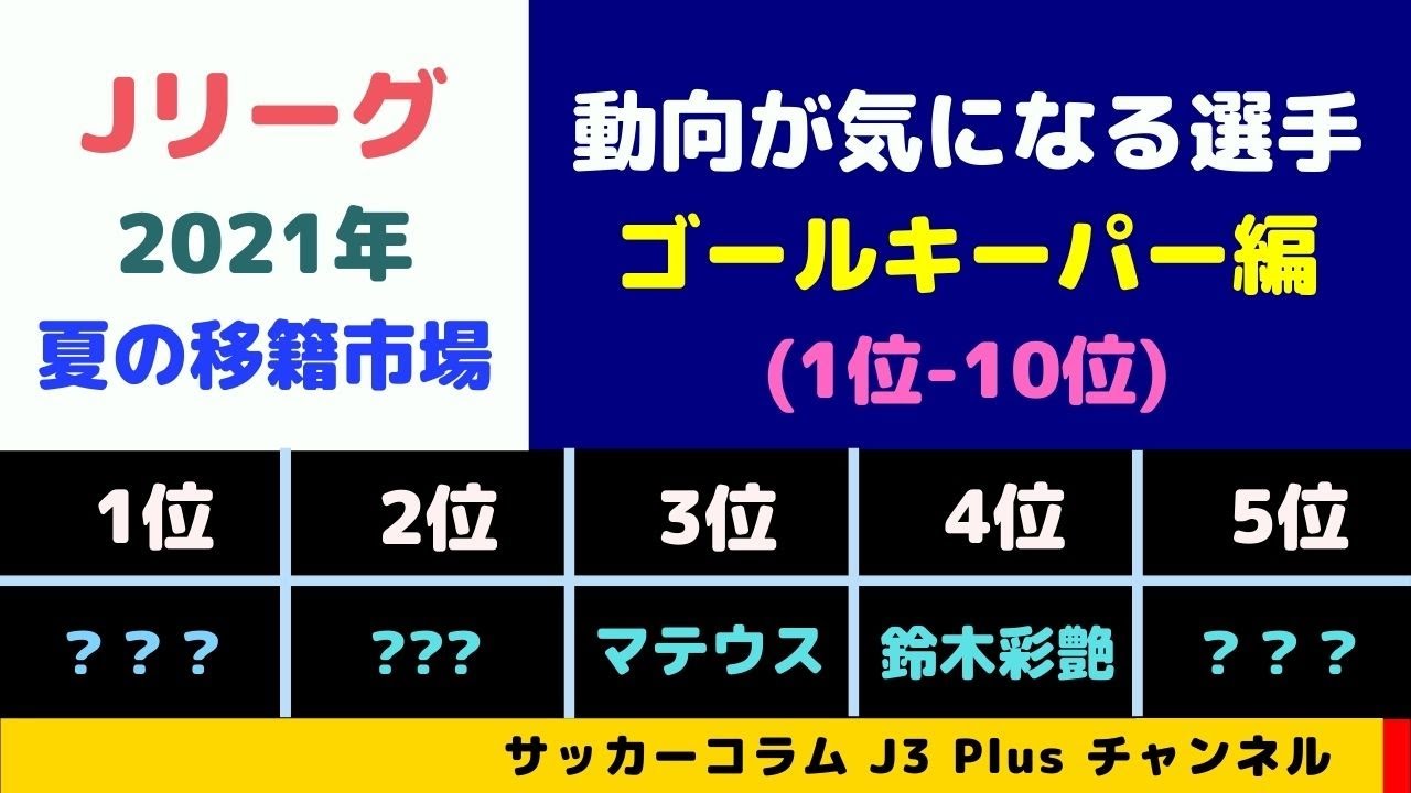 サッカーコラム J3 Plus J1 盛り上がる夏の移籍市場 積極補強の浦和と横浜fc 川崎fと広島はどのように穴を埋めるか