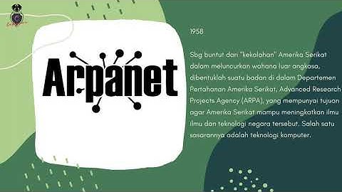 Materi 1 TIK - Tentang Sejarah Internet Kelas 9 SMP/MTS