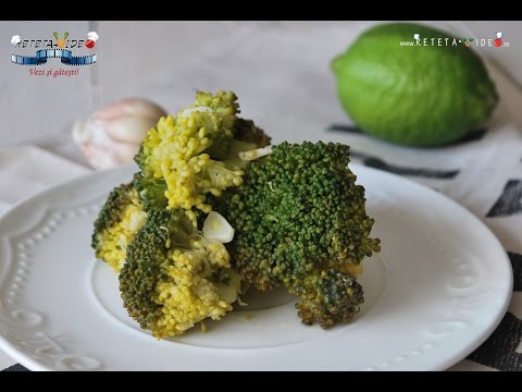Broccoli Sote Cu Unt Youtube