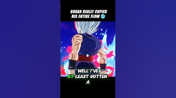 Gohan Really Copied His Entire Flow Lol 🥶 #crashout #gohanbeast #sparkingzero #dragonballz #dbz