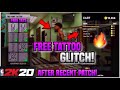 *NEW!* NBA 2K20 FREE TATTOO GLITCH! *FREE VC* AFTER PATCH 1.06! PS4 & XBOX!!! (ANY TATTOO FREE!!!)