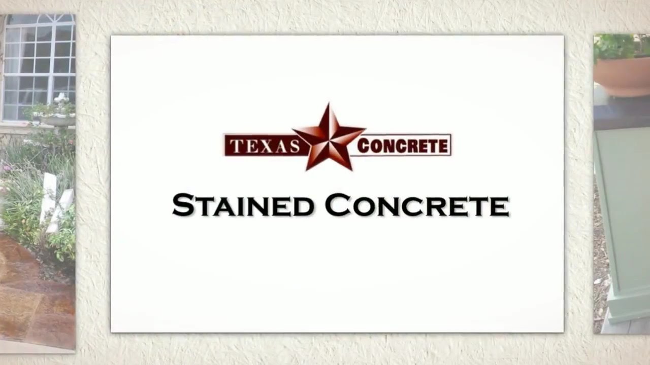 Texas Concrete YouTube