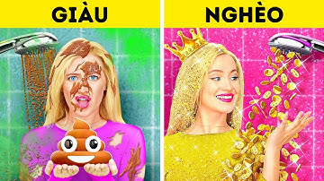 HỌC SINH GIÀU VS NGHÈO Ở TRƯỜNG || Ý Tưởng Đồ Dùng Học Tập Và Mẹo Gian Lận Từ 123 GO! Like