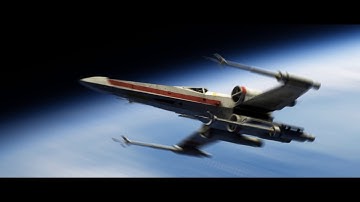 X-Wing Flight + VFX Breakdown