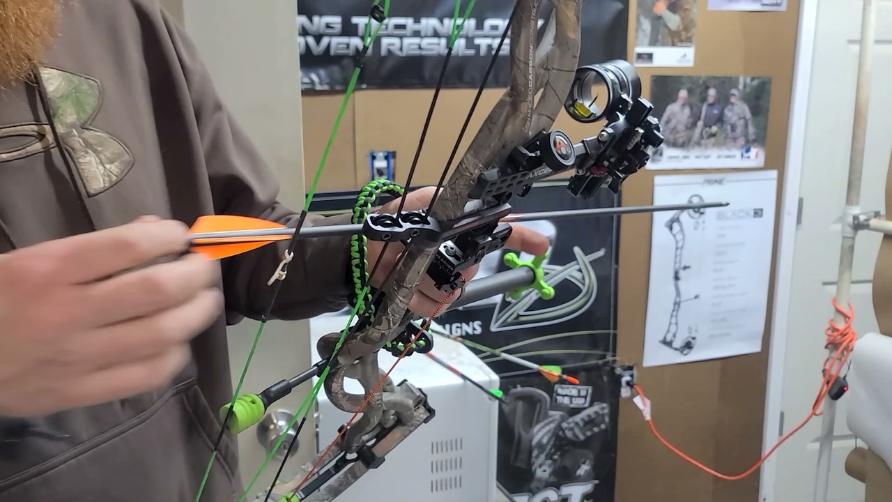 The 1000 grain arrow and speed test YouTube