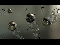 Microbots esféricos  que matan bacterias del agua.