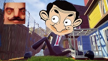 Hello Neighbor - My New Neighbor Big Mr Bean Act 2 Hole Gameplay Walkthrough
