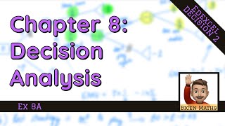 Decision Analysis 1 • Decision Trees and EMV • D2 Ex8A • ⌨️