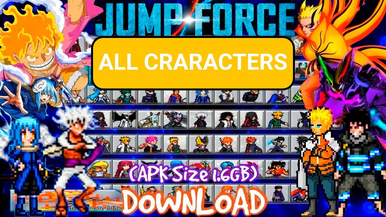 TUTORIAL HOW TO DOWNLOAD JUMP FORCE MUGEN V10 