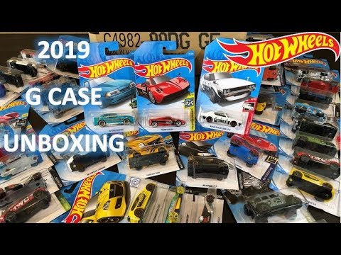 hot wheels 2019 g case