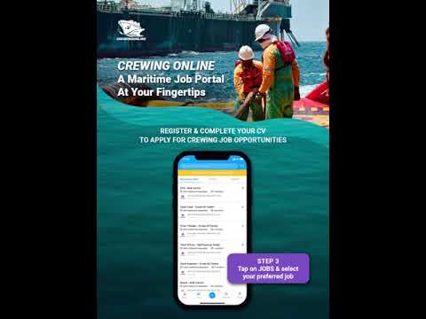 Crewing Online | A Maritime Job Portal At Your Fingertips