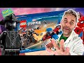 ЧЕЛОВЕК-ПАУК НУАР! ДОКТОР ЗЛЮ И LEGO РЕАКТИВНЫЙ САМОЛЁТ ЧЕЛОВЕКА-ПАУКА - АТАКА МИСТЕРИО!