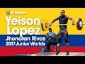 Colombian Power! Yeison Lopez & Jhonatan Training Hall at 2017 Junior Worlds