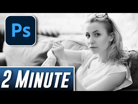 Making a Dramatic Black and White Image in Photoshop