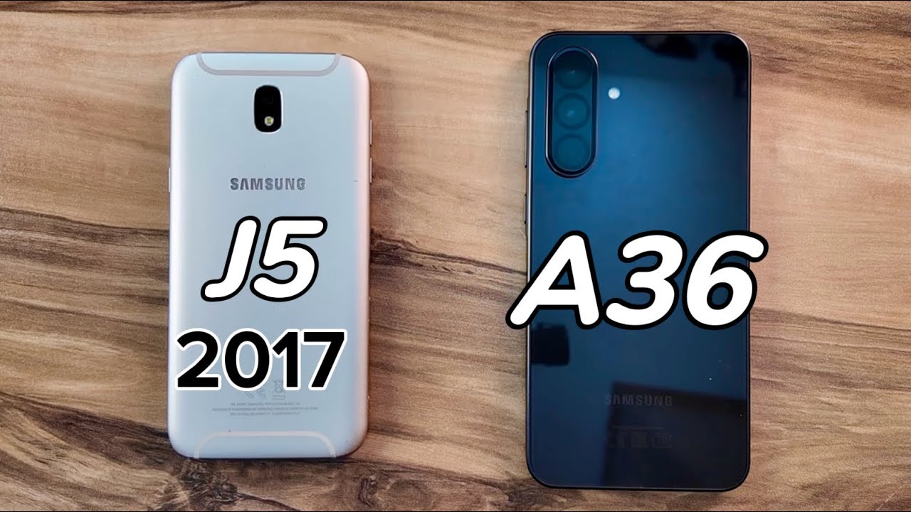 Samsung Galaxy J5 2017 vs Samsung Galaxy A36 - YouTube